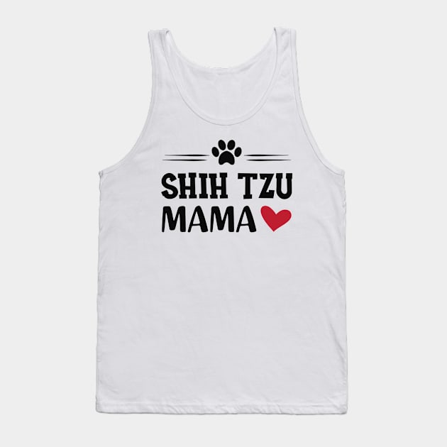 Shih Tzu Mama Tank Top by KC Happy Shop